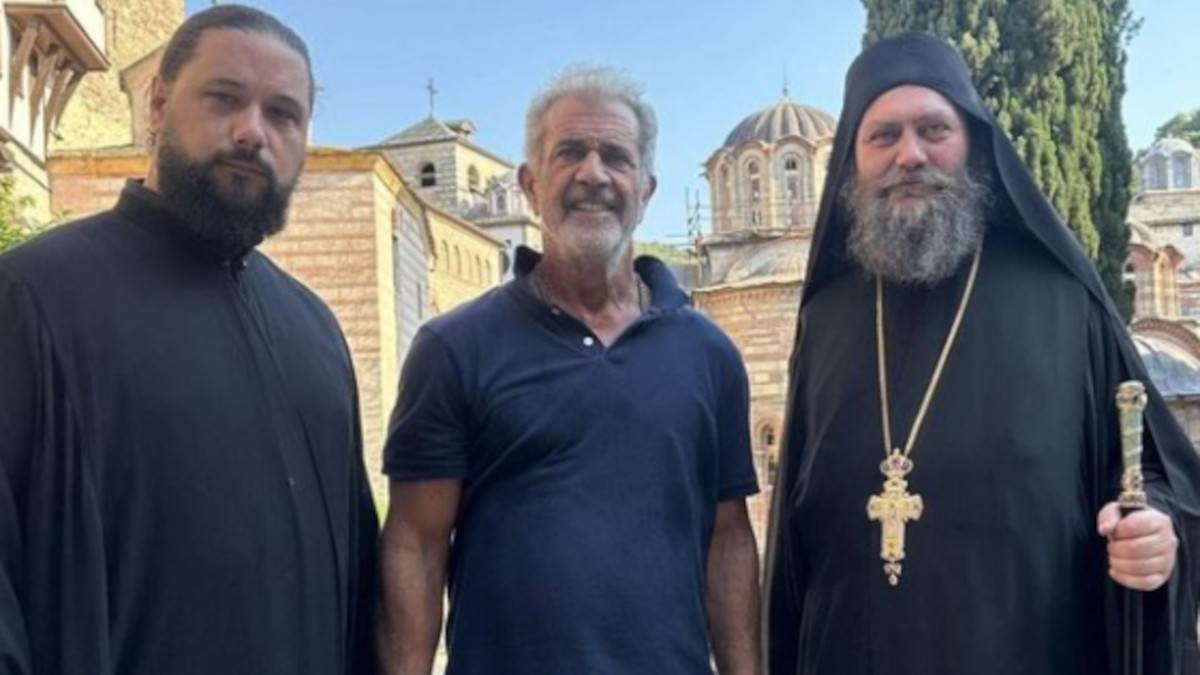 Mel Gibson na Hilandaru