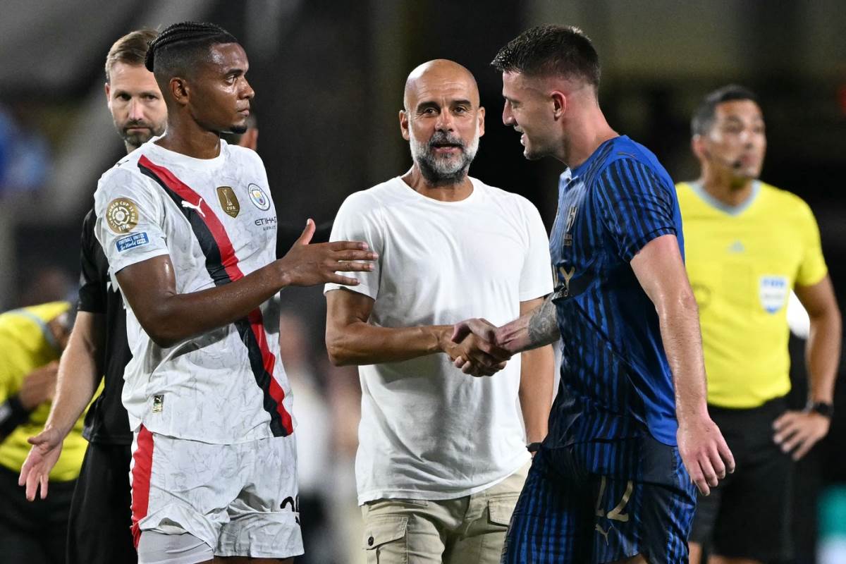 Sergej Milinković Savić i Pep Gvardiola