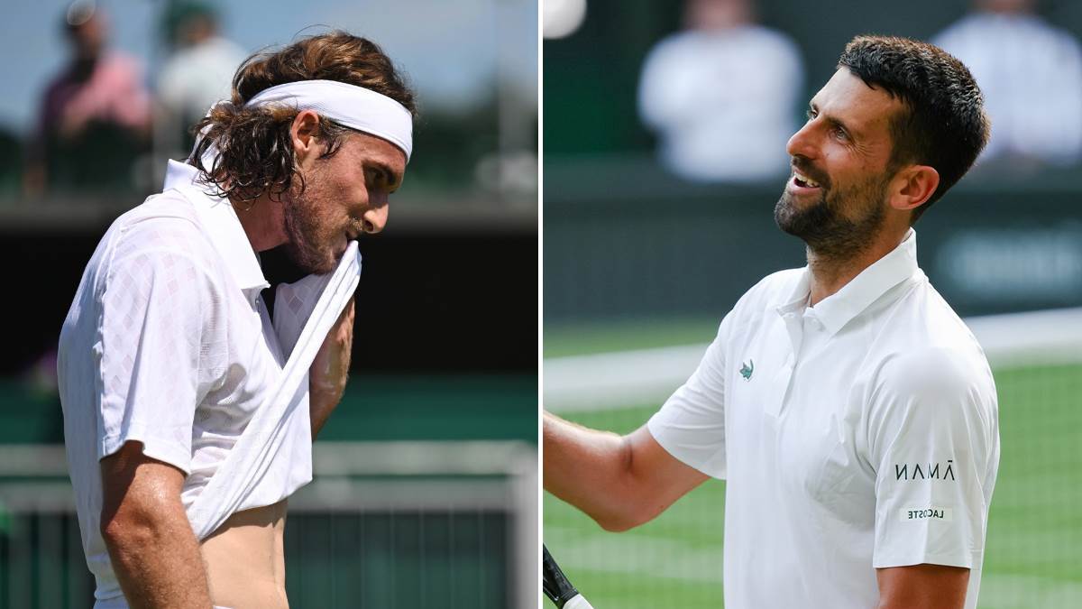 Stefanos Cicipas Novak Đoković