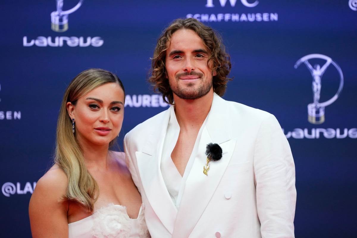 Paula Badosa i Stefanos Cicipas na dodeli Laureus nagrada