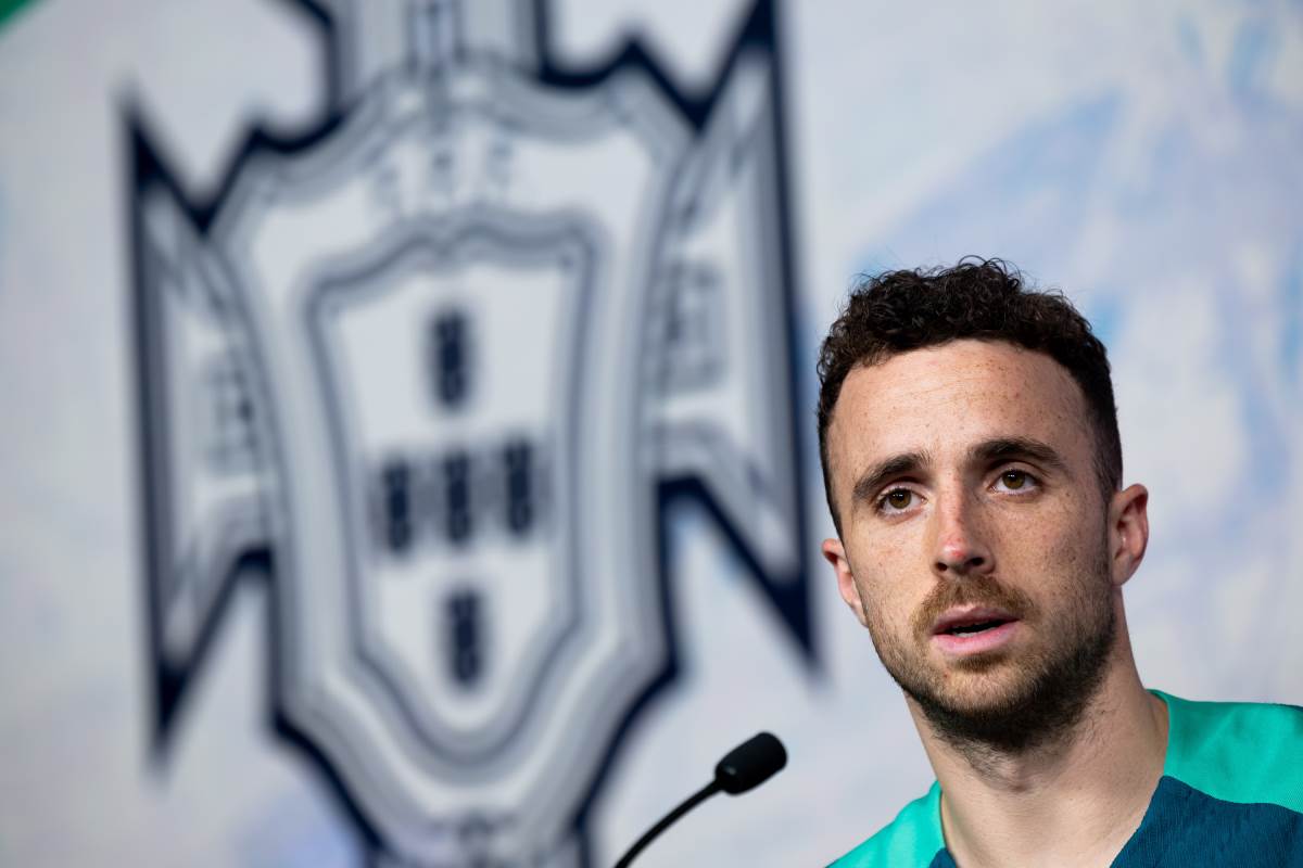 Dijogo Žota na konferenciji reprezentacije Portugala