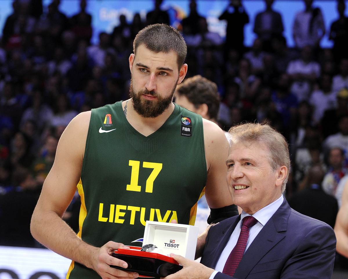 Jonas Valančijunas litvanski košarkaš