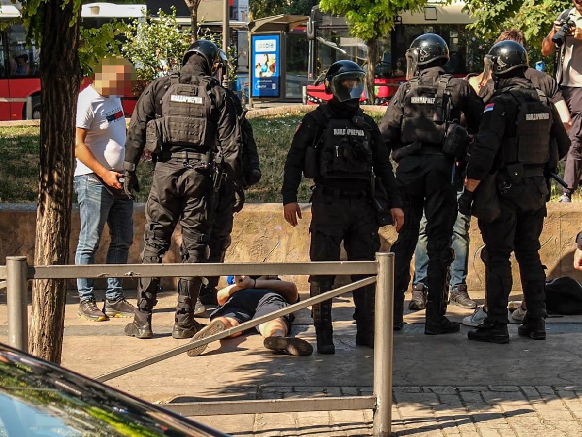 Hapsenje kod Doma vojske Francuska ulica (10).jpg