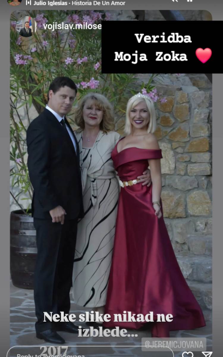 Jovana Jeremić poslala poruku bivšem mužu