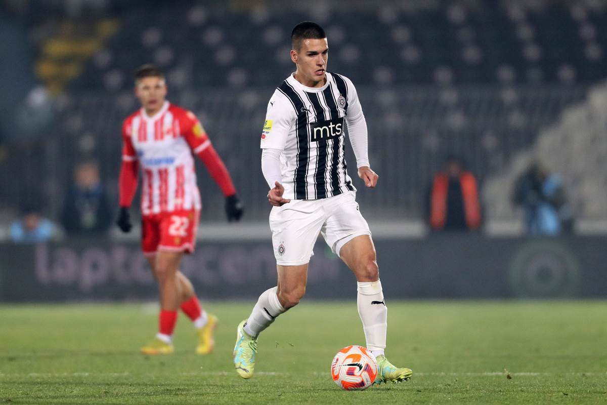 Mateja Stjepanović fudbaler Partizana