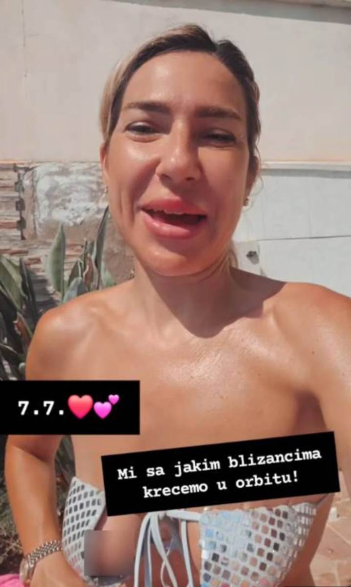 Jovani Jeremić ispala bradavica