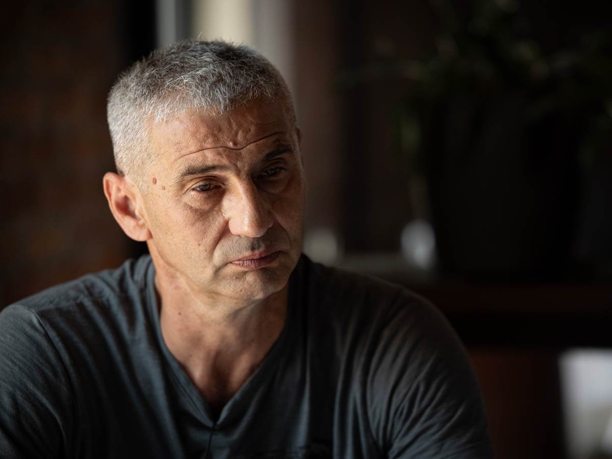 Milorad Korać fotografija lica izbliza.