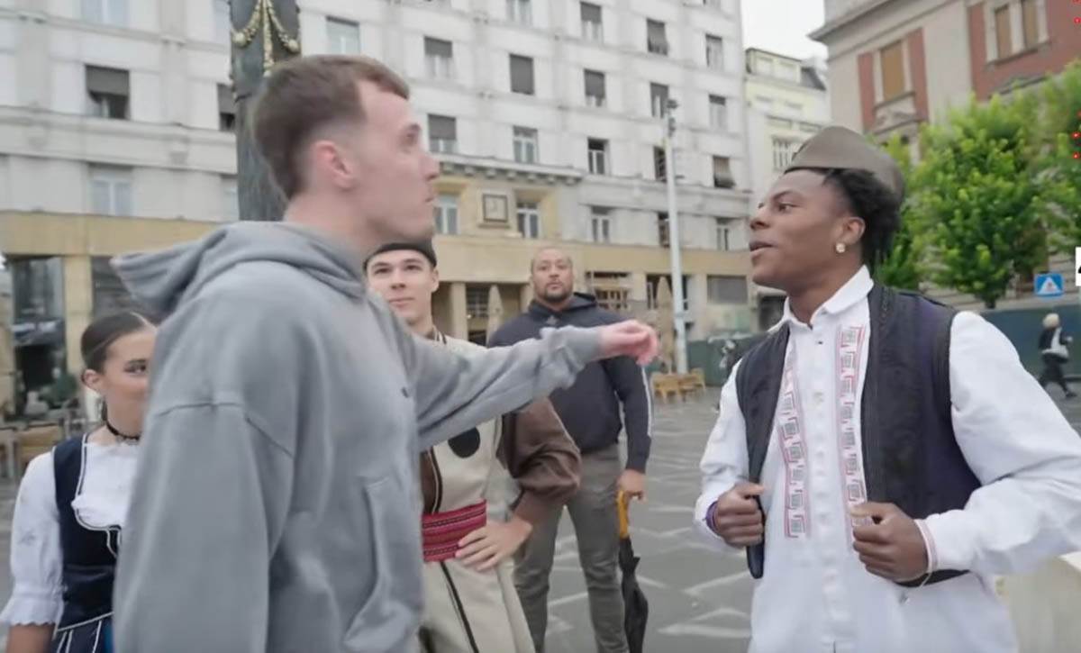 Jedan od najpoznatijih svetskih influensera Speed došao u Srbiju, odmah zaigrao kolo sa šajkačom