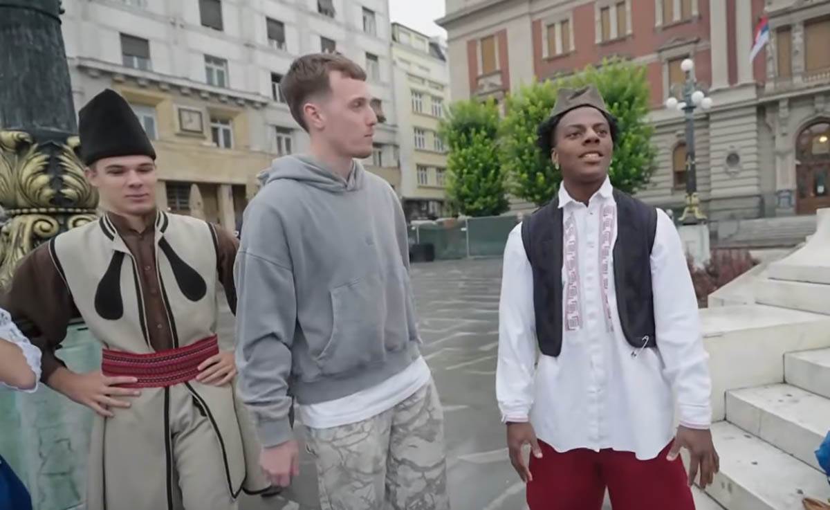 Jedan od najpoznatijih svetskih influensera Speed došao u Srbiju, odmah zaigrao kolo sa šajkačom