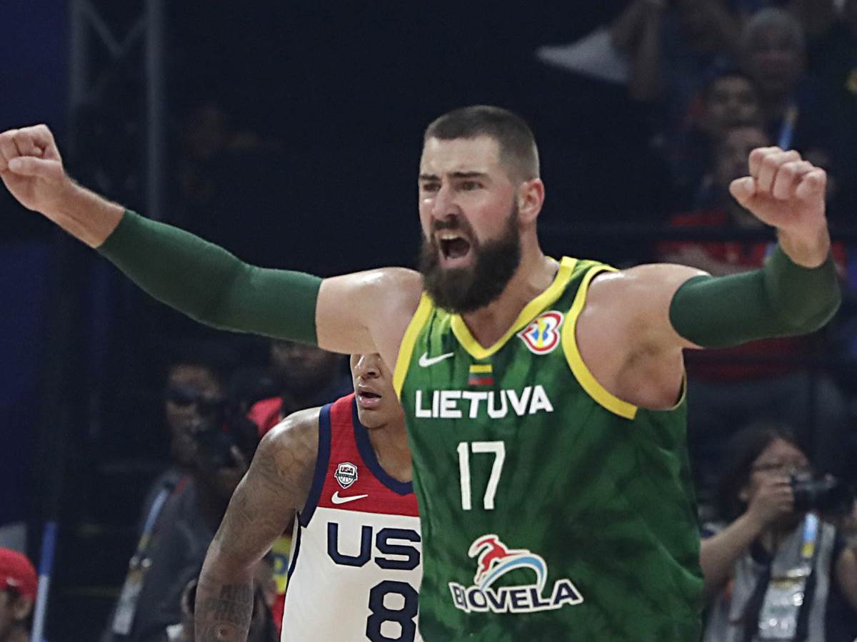 Jonas Valančijunas u dresu reprezentacije Litvanije