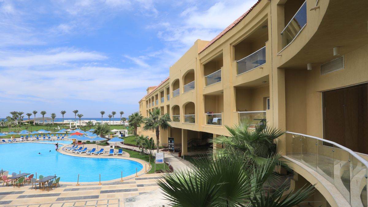 Hotel sa bazenom u Egiptu