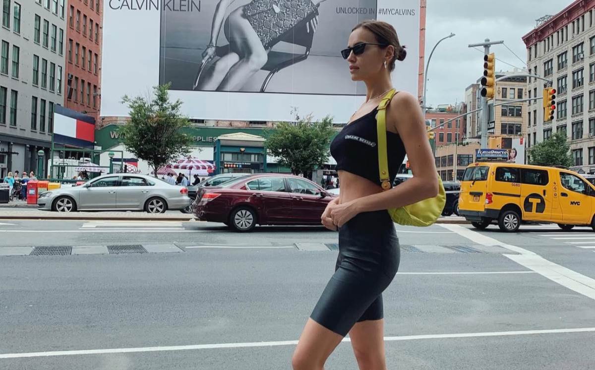 Irina Šajk na ulicama Njujorka