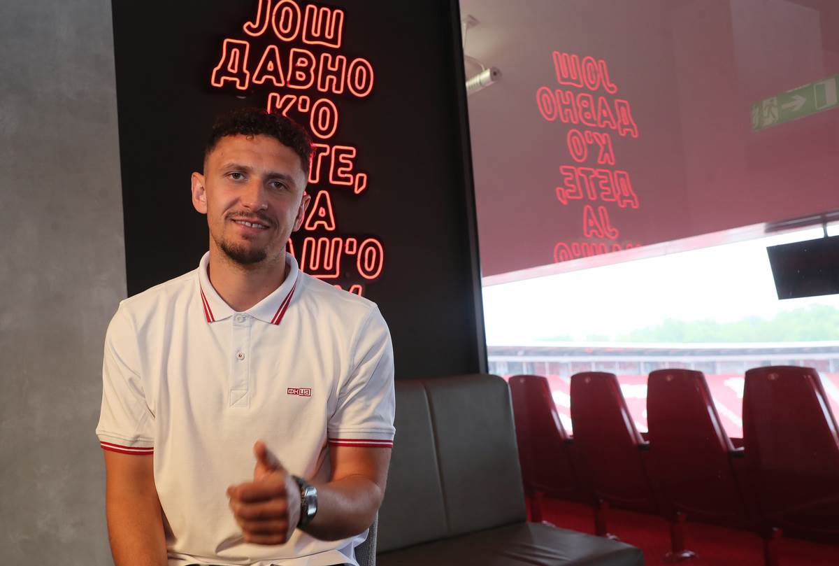 Miloš Veljković fudbaler Crvene zvezde