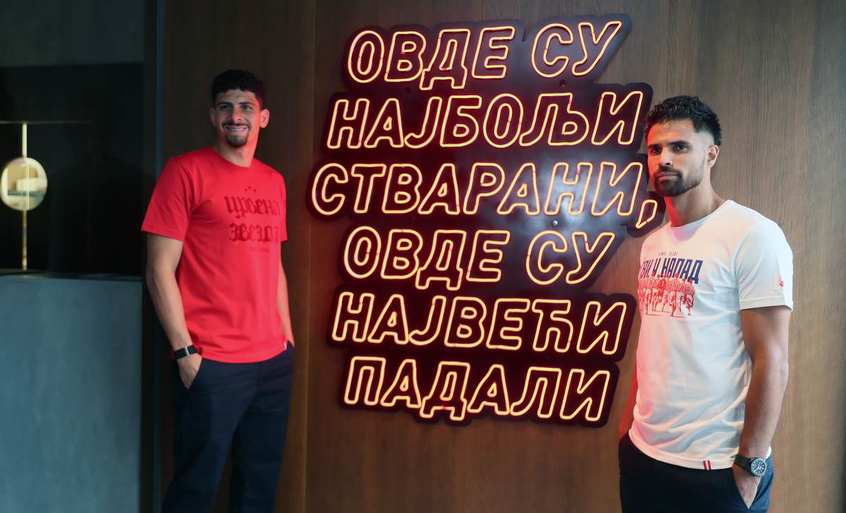 Rodrigao i Mateuš fudbaleri Crvene zvezde