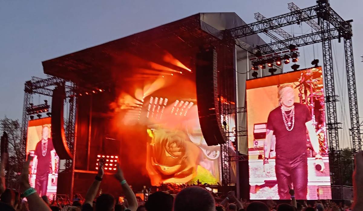Koncert Guns N Roses na Ušću 