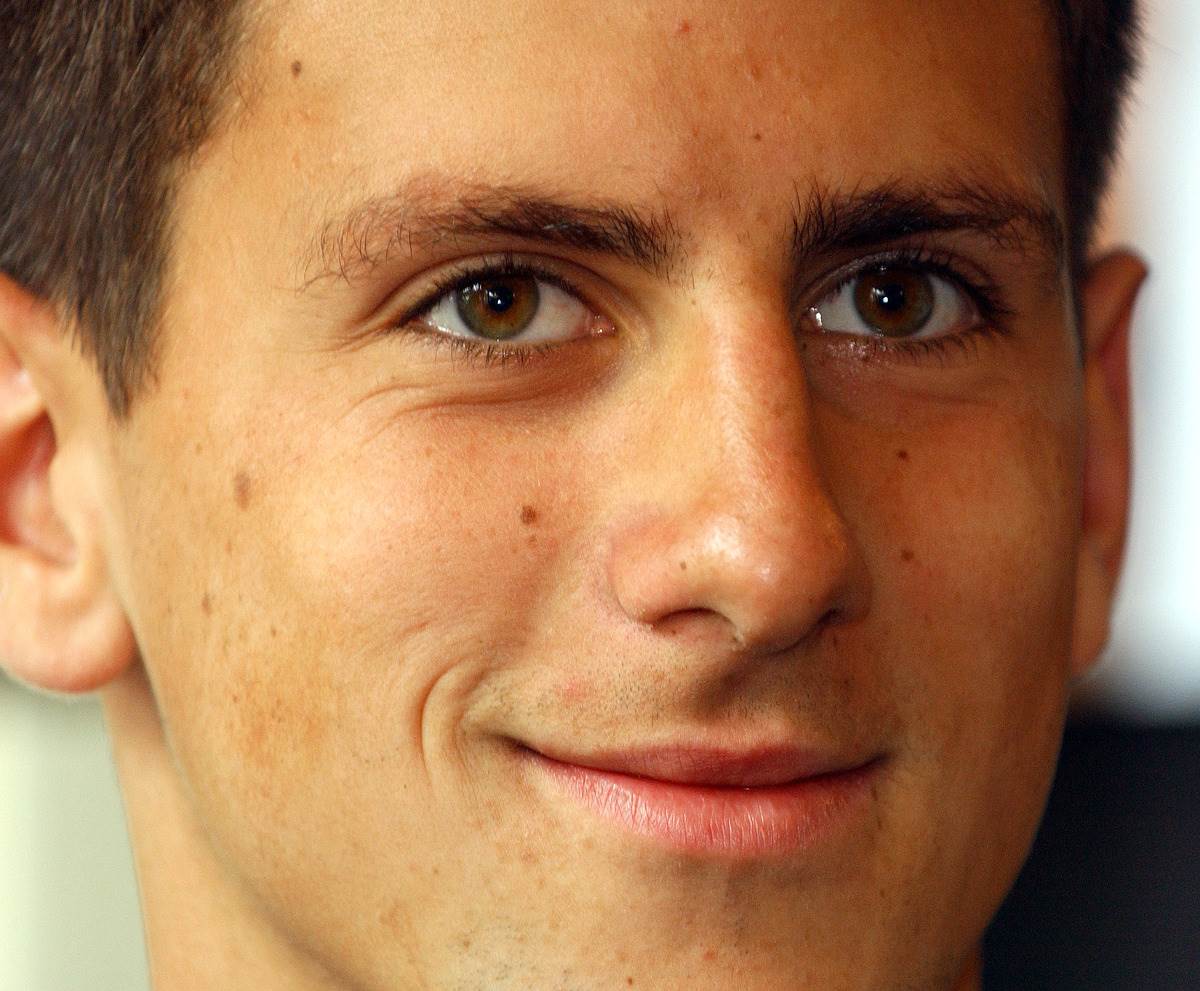 Novak Đoković na početku karijere