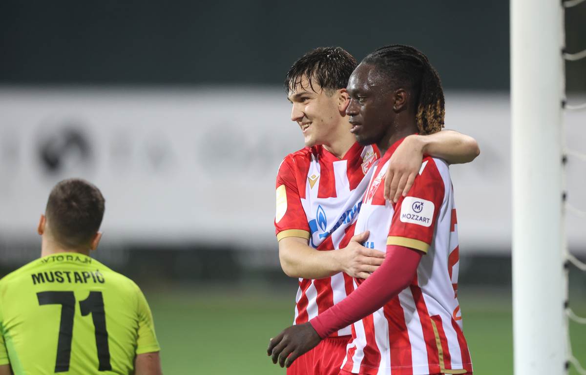 Dalsio slavi gol Crvene zvezde