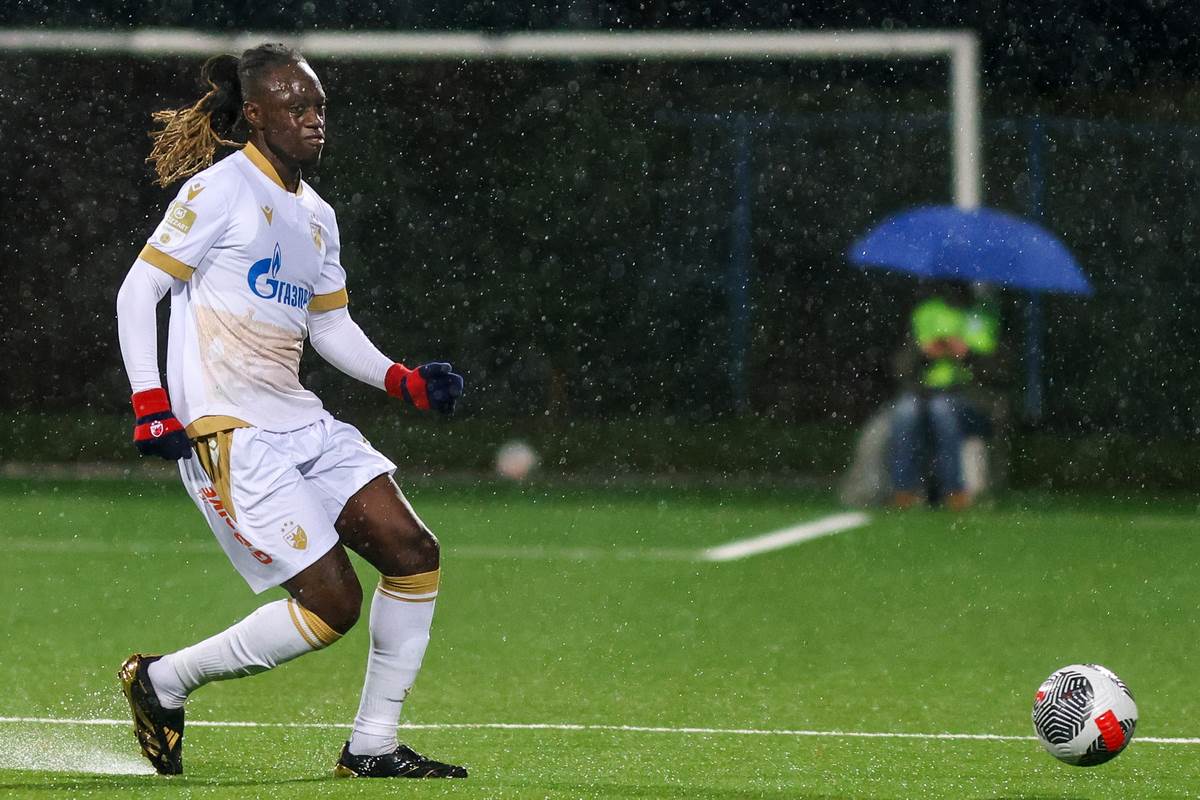 Dalsio na utakmici Crvene zvezde i Železničara