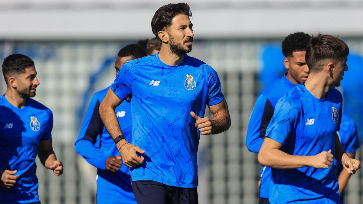 Marko Grujić na treningu Porta