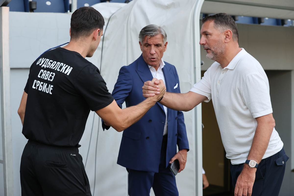 Domeniko Mesina i Branko Radujko na TSC Radnički Niš