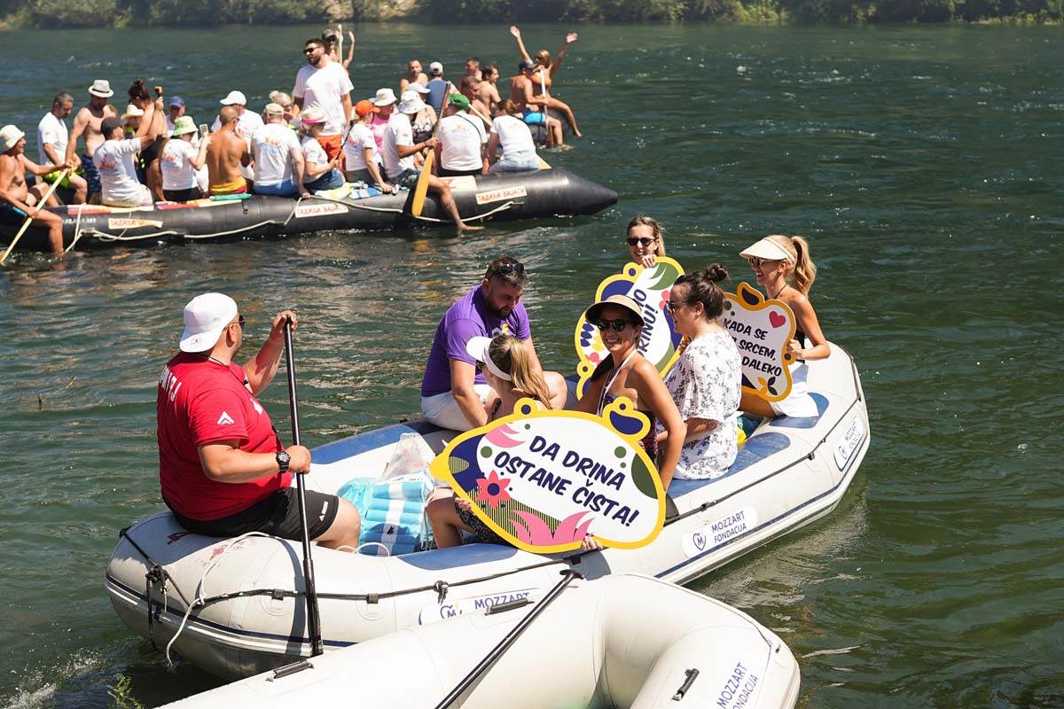 Fondacija Mozzart u velikoj eko-akciji na Drinskoj regati