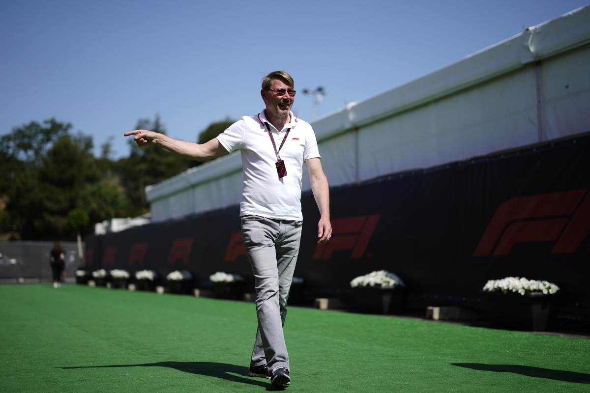 Mika Hakinen na stazi Katalunja