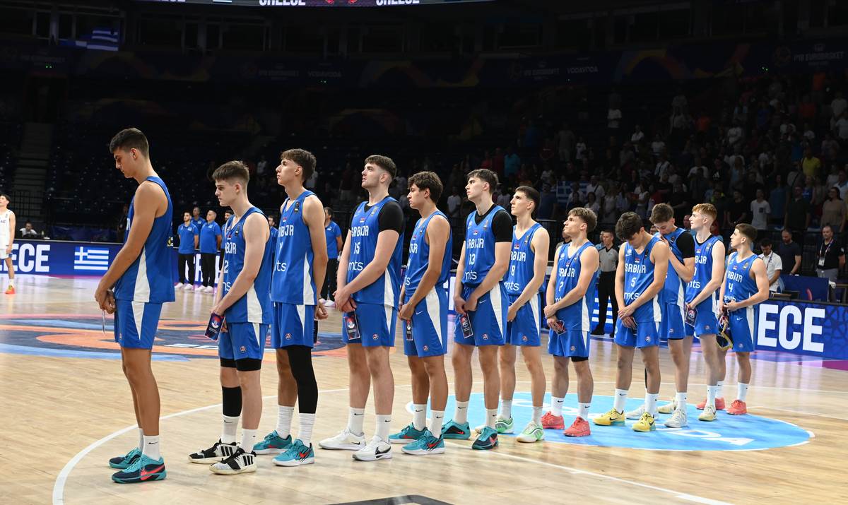 U 18 reprezentacija Srbije na Eurobasketu u Beogradu