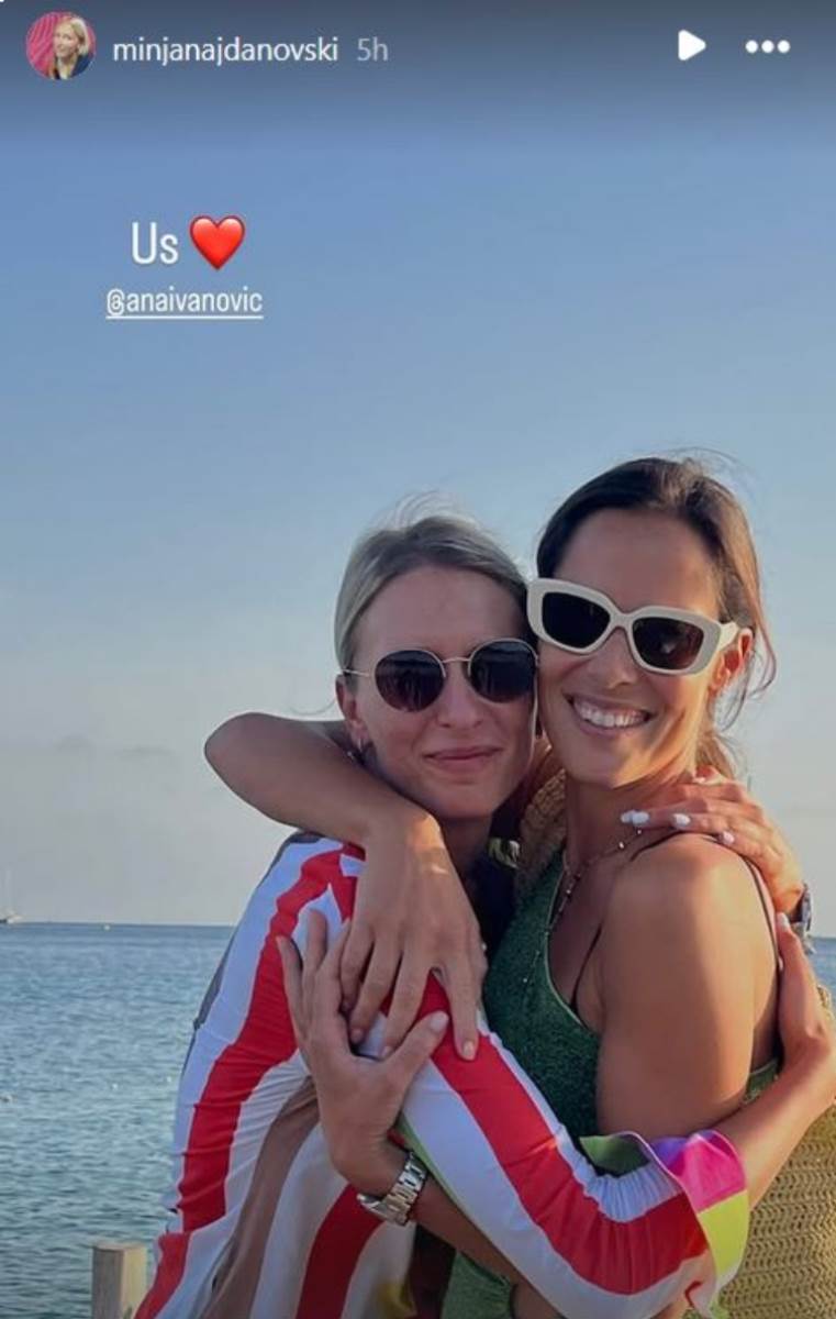 Ana Ivanović i Miroslava Najdanovski posle razvoda