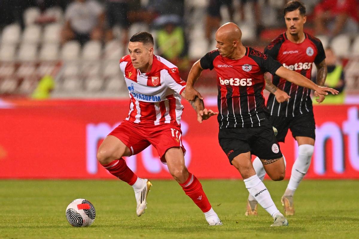 Bruno Duarte na Crvena zvezda Linkoln Gibraltar