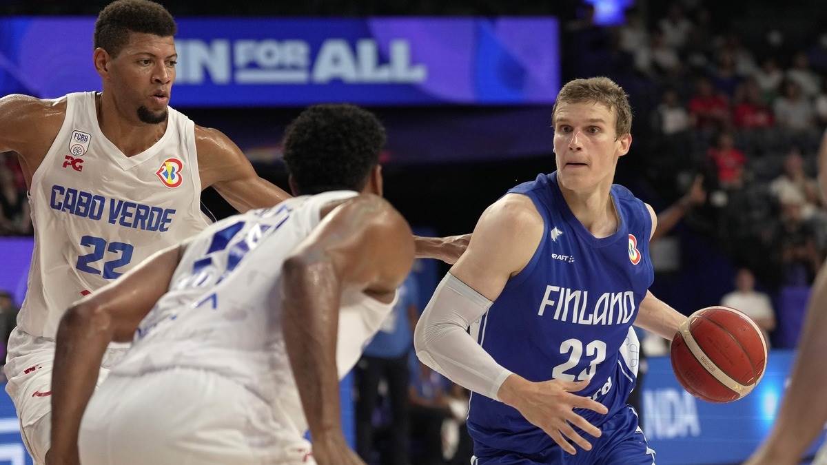 Lauri Markanen na Svetskom prvenstvu protiv Kanarskih ostrva