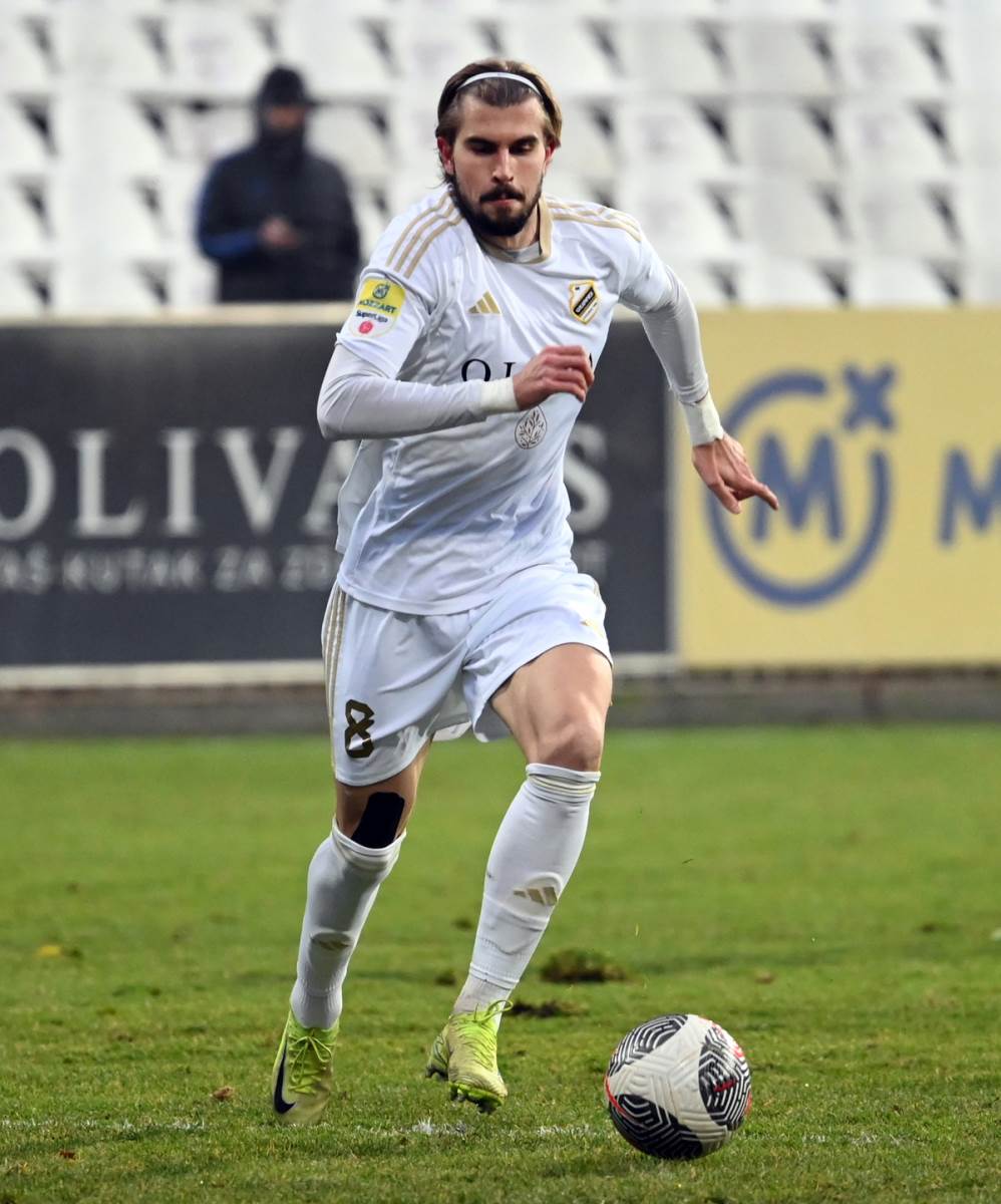 Nemanja Milojević na utakmici Čukaričkog