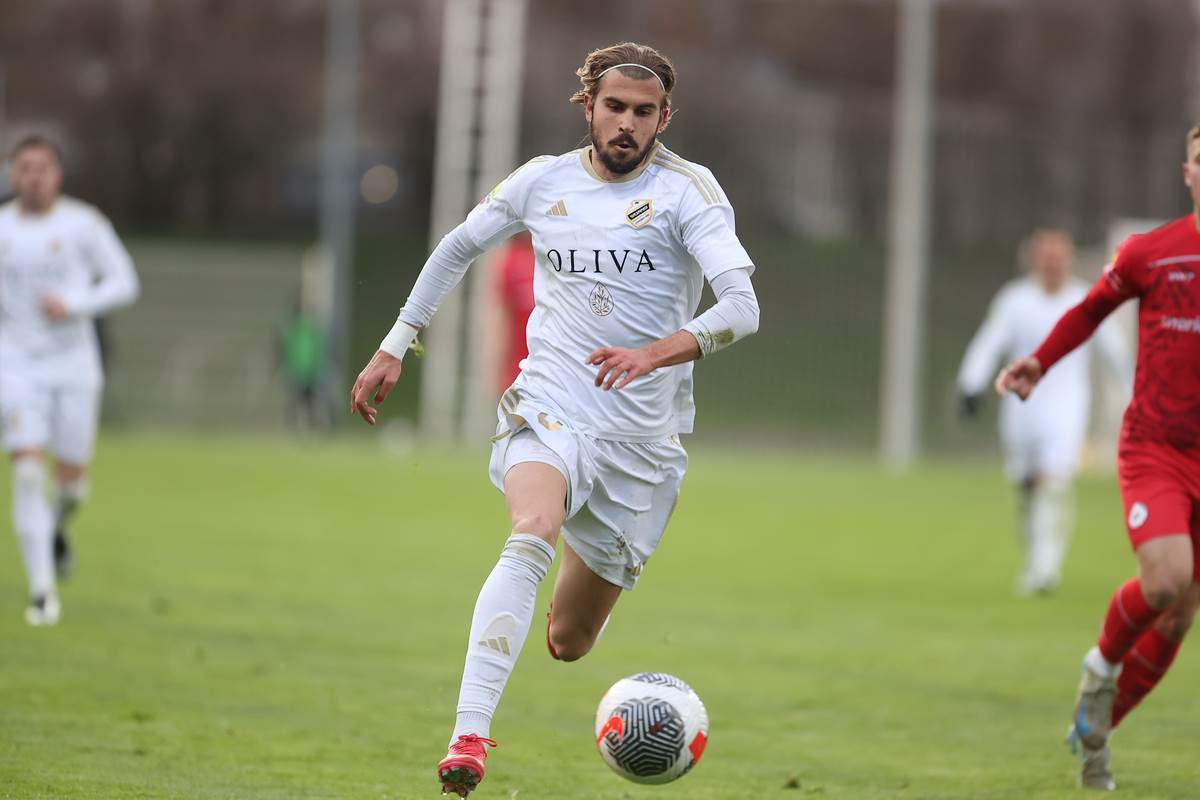 Nemanja Milojević na utakmici Čukaričkog