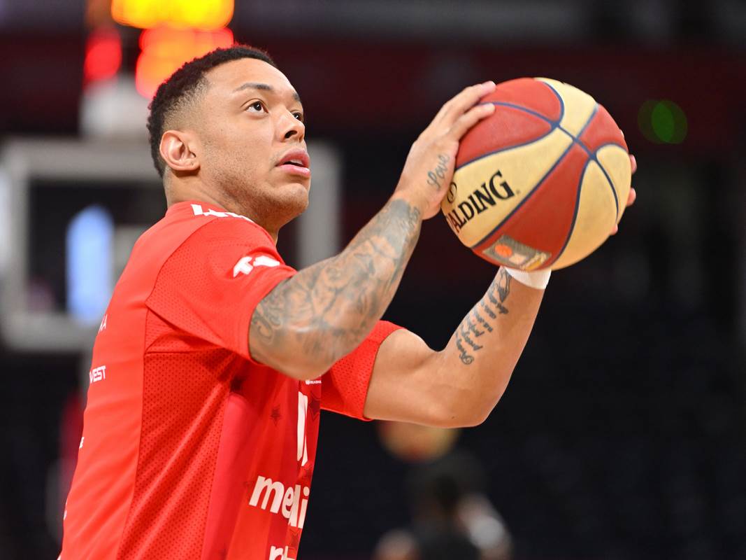 Brazilski košarkaš Jago dos Santos, igrač Crvene zvezde.