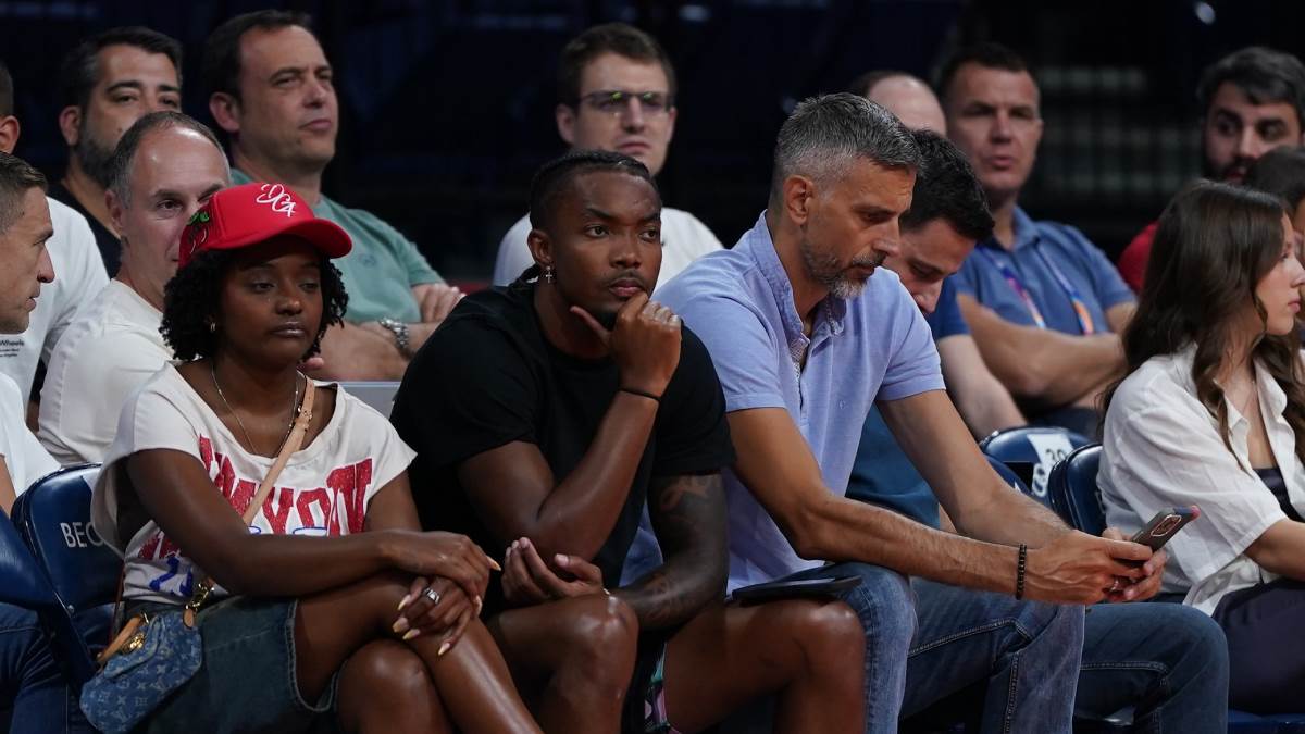 Devonte Grejem u Areni na utakmici Srbije