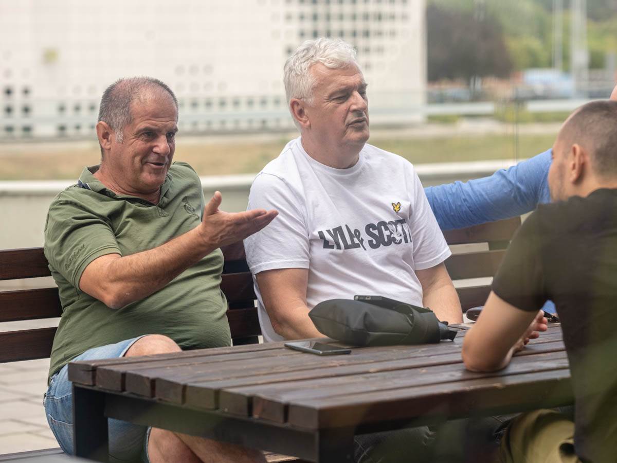 Dejan Suzić Ostoja Jović bivši igrači FK Banija