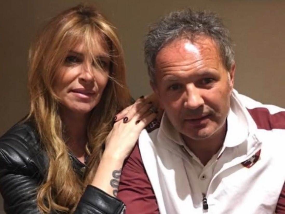 Siniša Mihajlović sa suprugom Arijanom, dok je bio trener Torina.