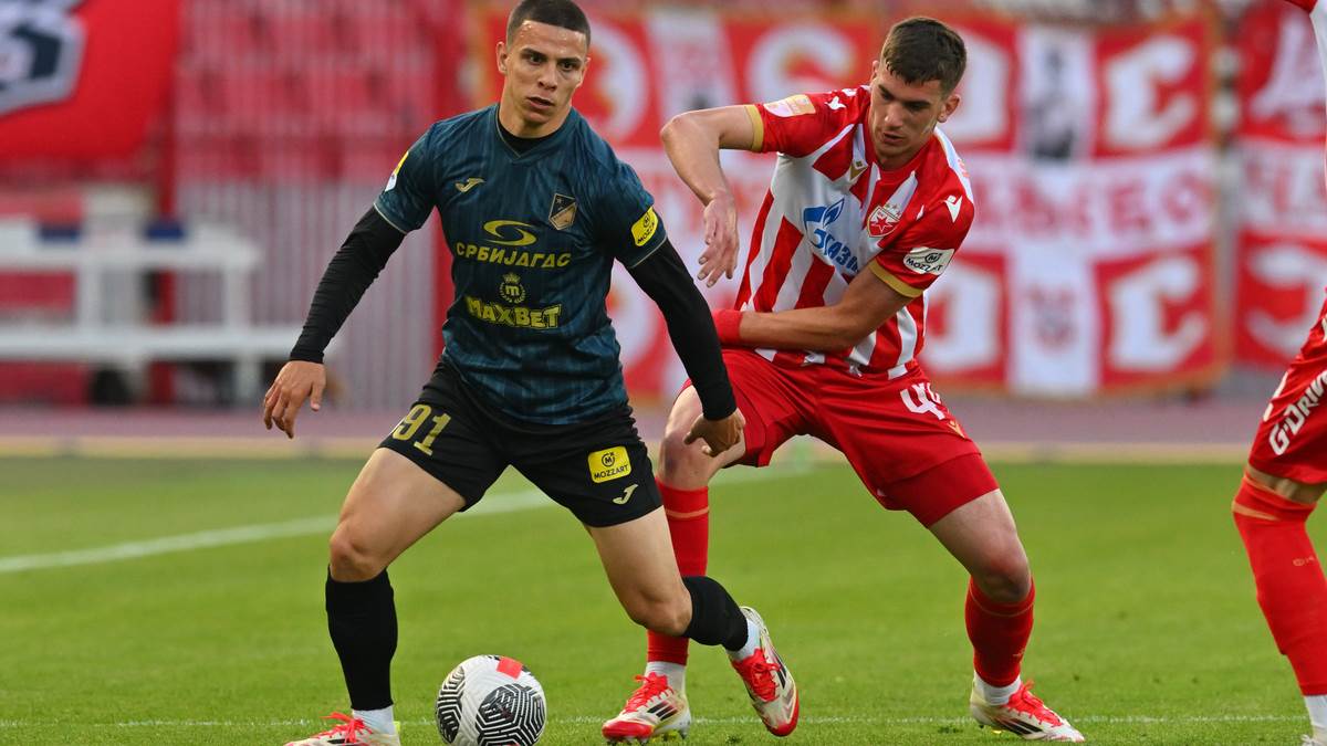 Lazar Romanić na Crvena zvezda Vojvodina