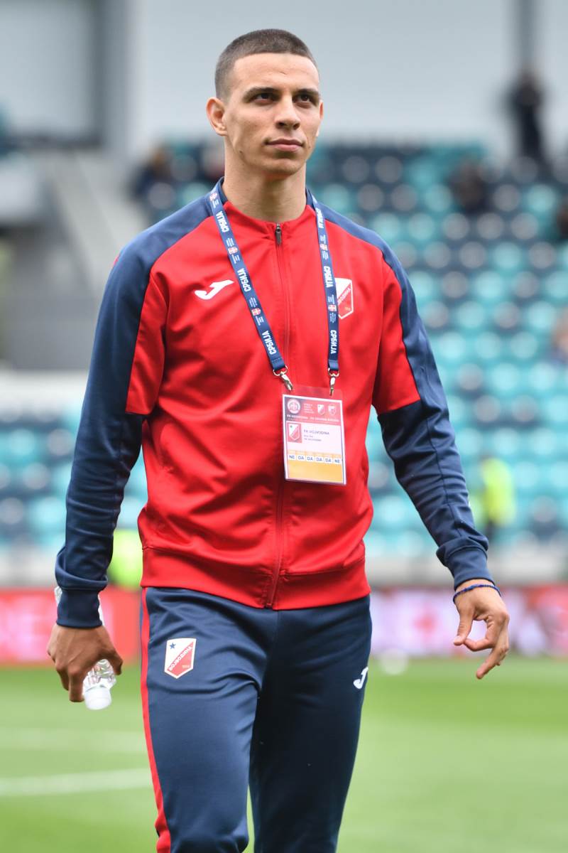 Lazar Romanić na finalu Kupa Zvezda Vojvodina
