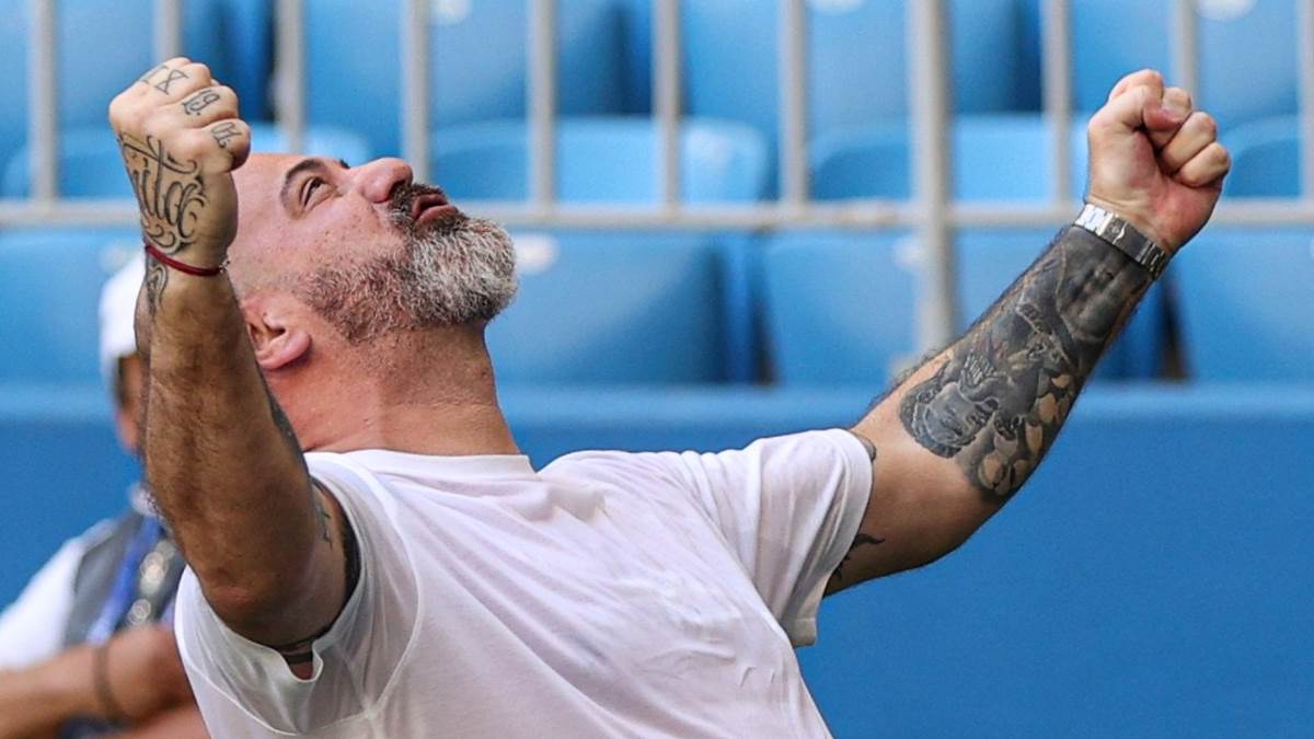 Dejan Stanković slavi gol Spartak Moskve