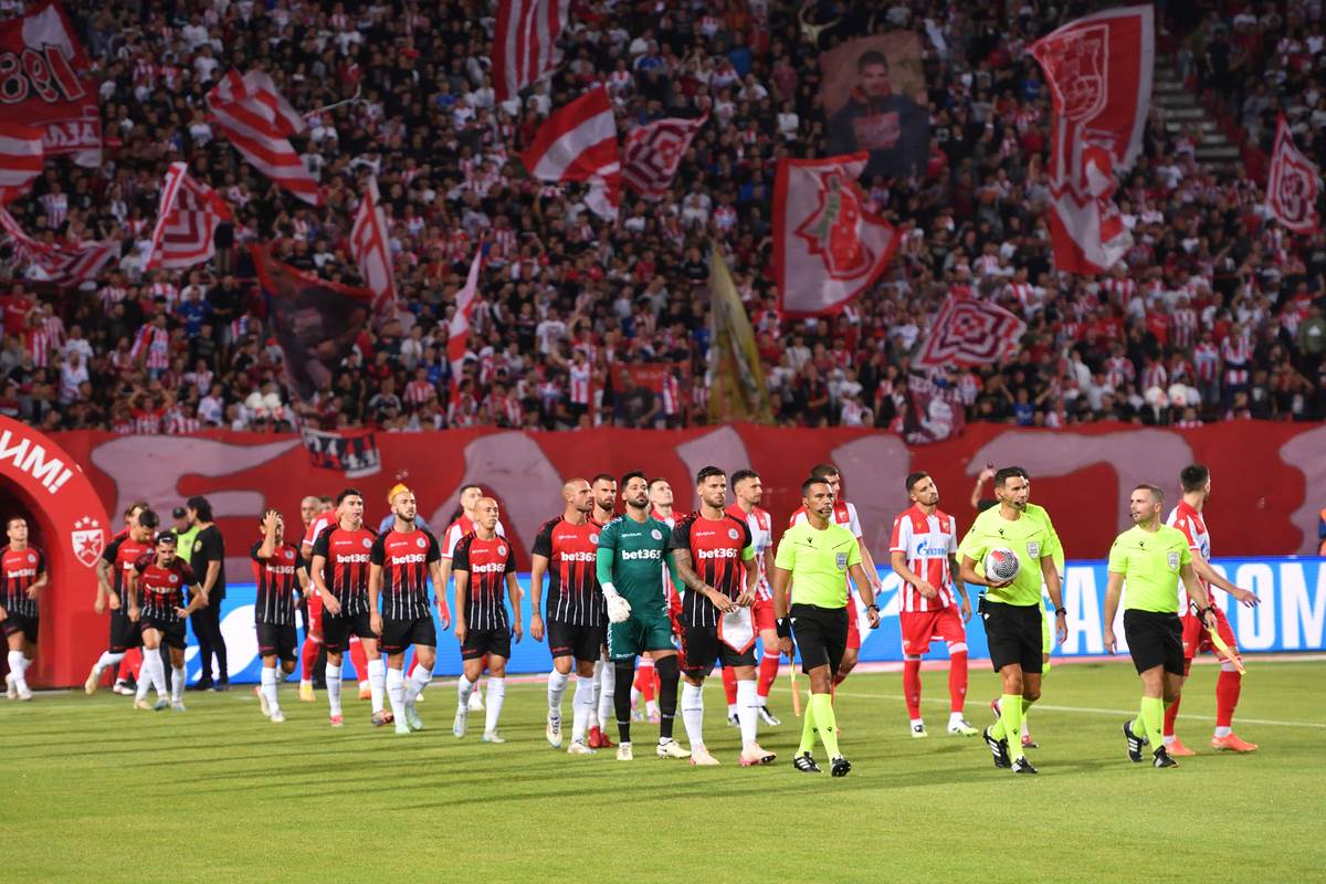 Crvena zvezda Linkoln Gibraltar koreografija Delija