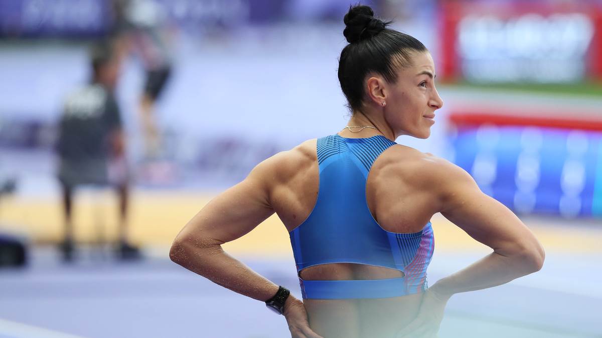 Ivana Španović na skoku na Olimpijskim igrama u Parizu 2024