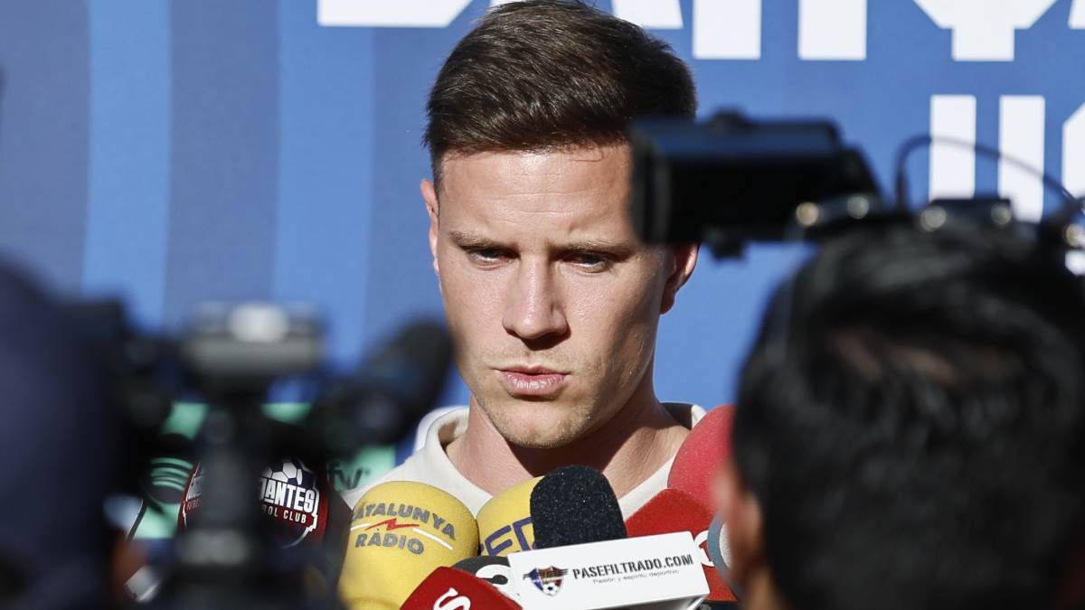 Mark Andre Ter Štegen daje izjavu u Barseloni