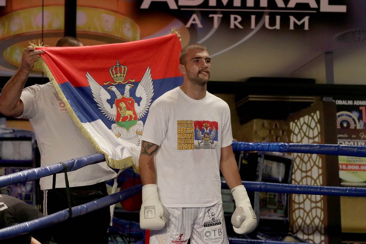 Veljko Ražnatović boks meč Srbija
