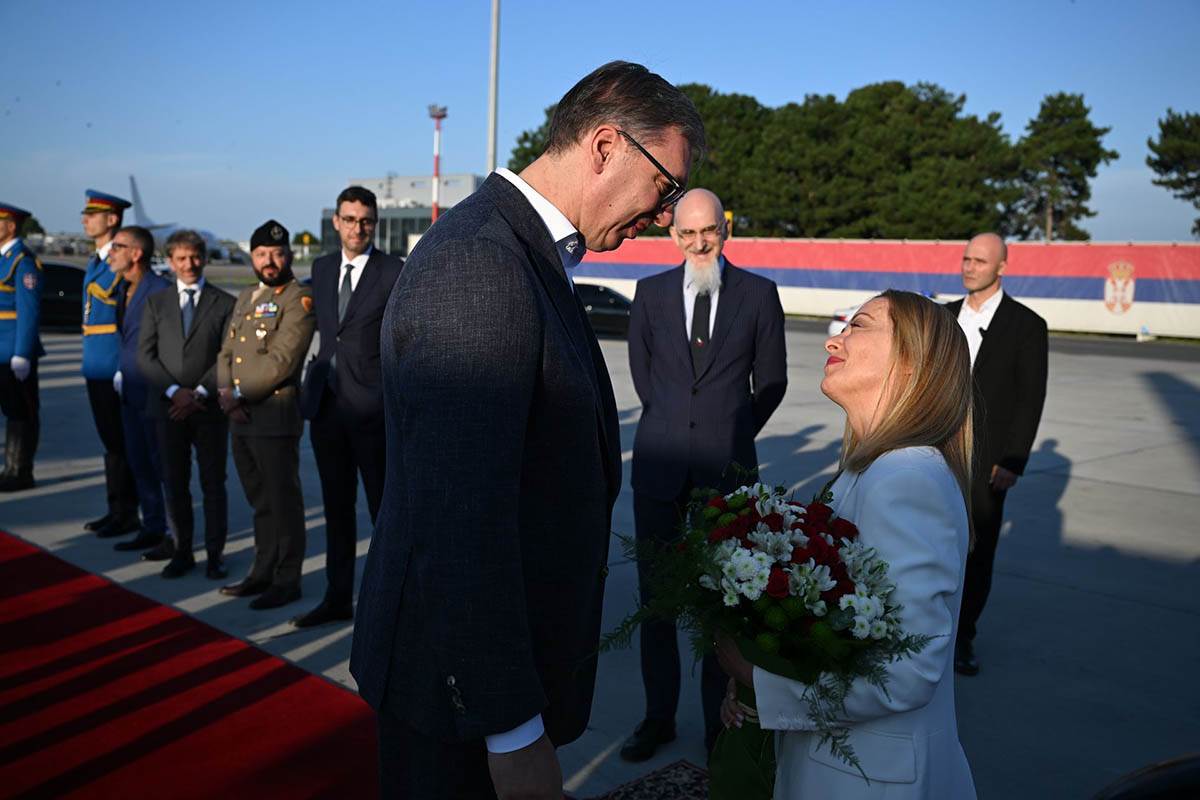 Aleksandar Vučić, Đorđa Meloni (4).jpg