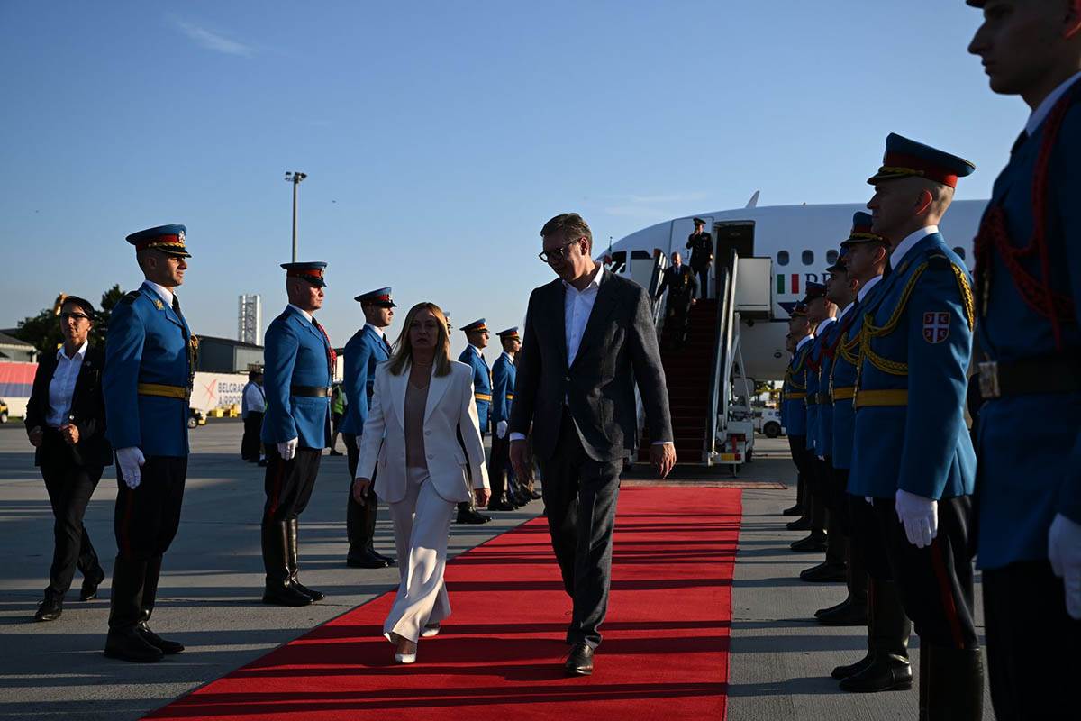 Aleksandar Vučić, Đorđa Meloni (5).jpg