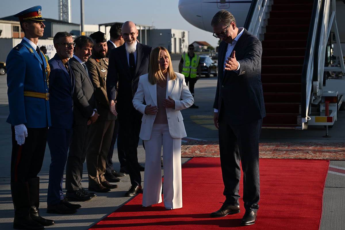 Aleksandar Vučić, Đorđa Meloni (6).jpg