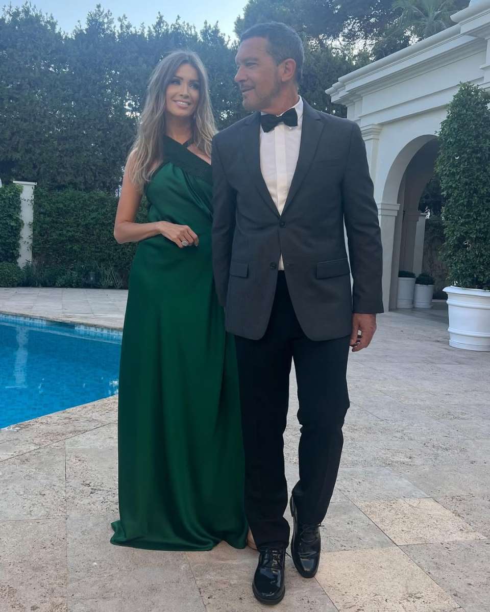 Antonio Banderas sa devojkom