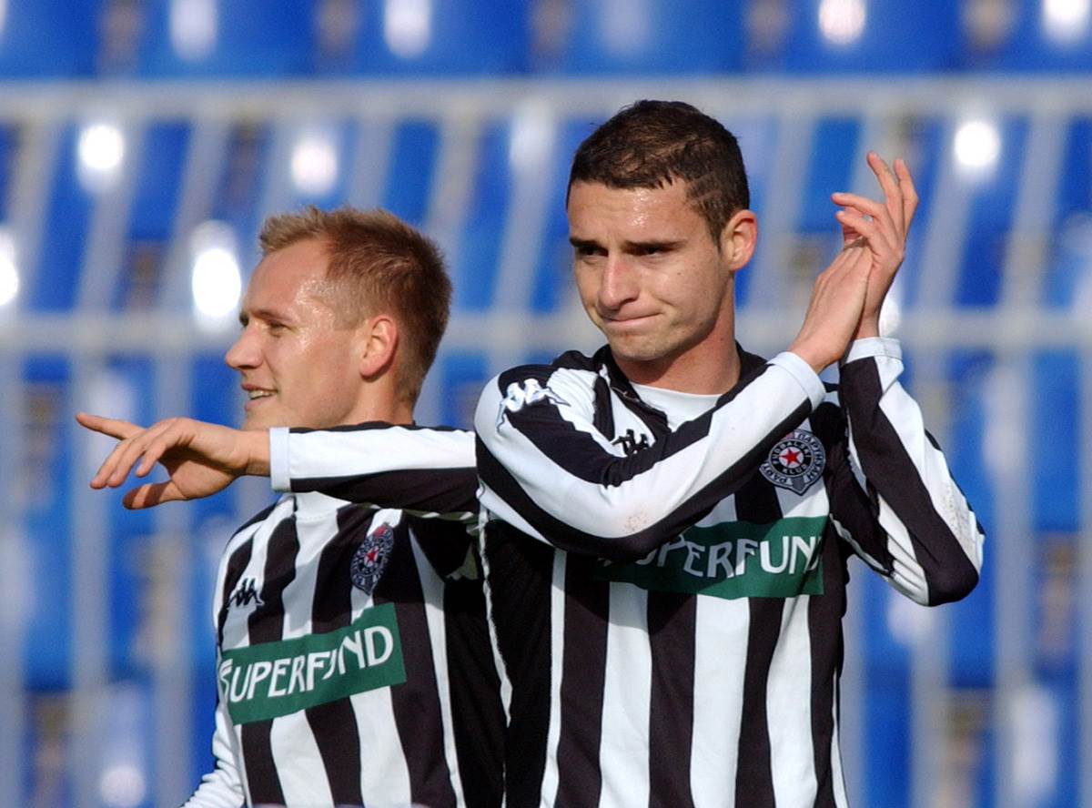 Tomas Žonsa i Andrija Delibašić u Partizanu