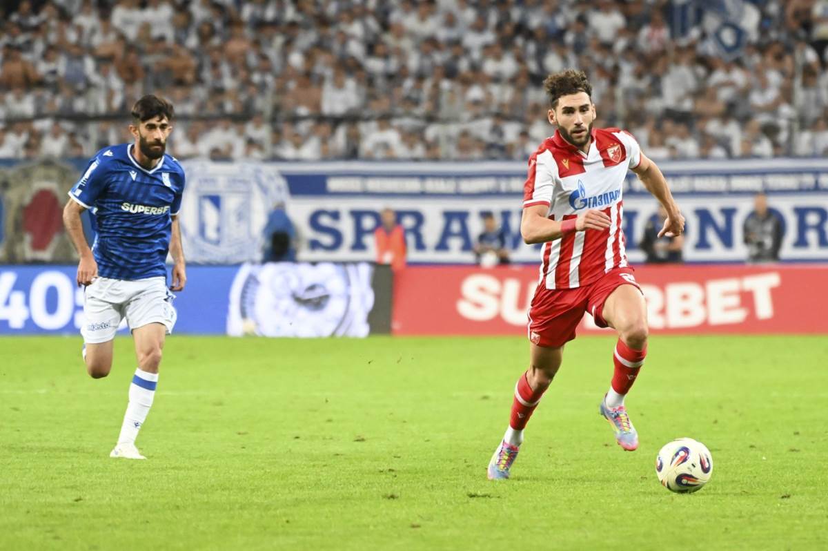 Nair Tiknizjan na Crvena zvezda Leh Poznanj