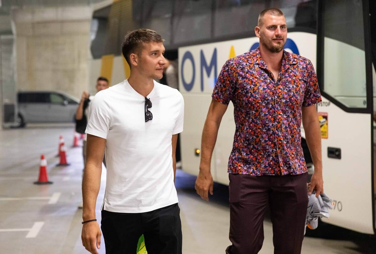 Nikola Jokić i Bogdan Bogdanović
